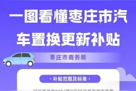 一图看懂|枣庄市汽车置换更新补贴图片