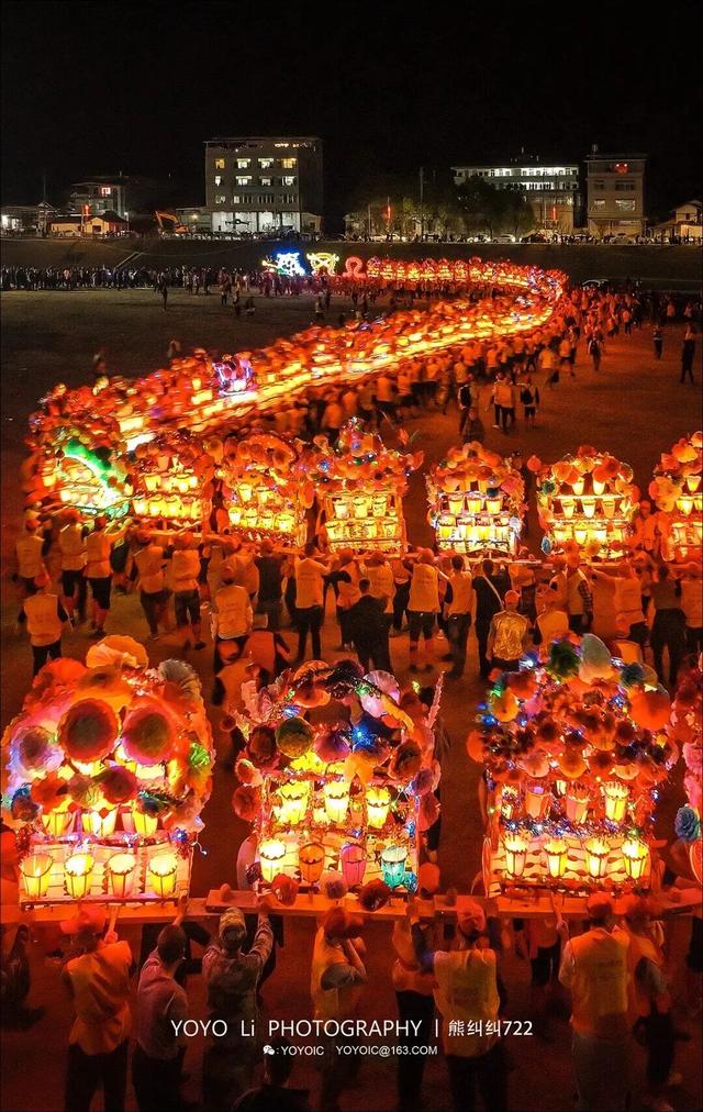 期待值拉满！龙岩漳平新桥板凳花灯龙即将回归～