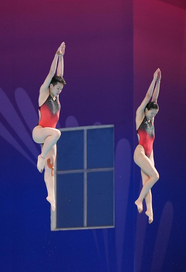 全运会｜跳水女子团体赛况