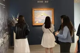 莫奈睡莲PK梵高河景,两大艺术天王在上海同场吸睛图片