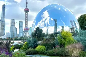 北外滩小巨蛋拍照2.0版 带你一秒体验属于上海的“反转世界”图片