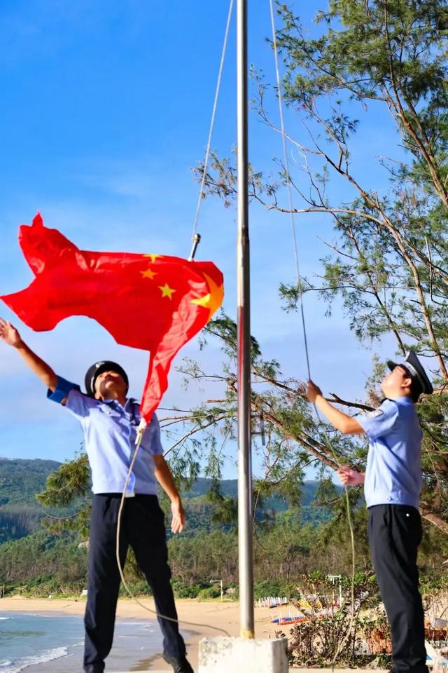 今天，在三亚“花式”表白祖国！