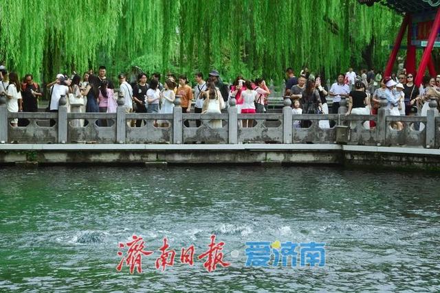 一年四季 泉在济南丨水涌若轮，趵突泉实现连续喷涌22周年成定局