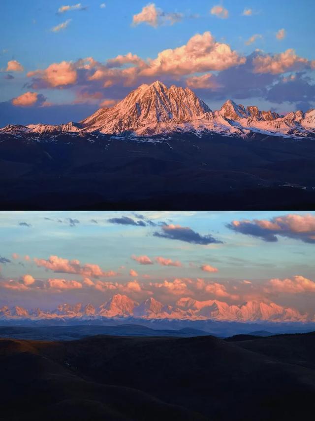 甘孜雪后的浓颜，是这里给的!
