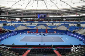 多图直击！2023珠海网球冠军赛资格赛首轮打响图片