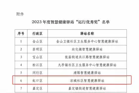 虹口这个“智慧健康驿站”获评市级优秀！图片