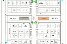收藏保存！第十八届西安国际车展展位图+优惠活动看这里图片