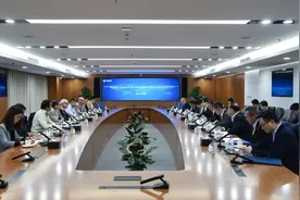 会员动态 |中交集团总经理王海怀会见力拓集团首席技术官马凯图片