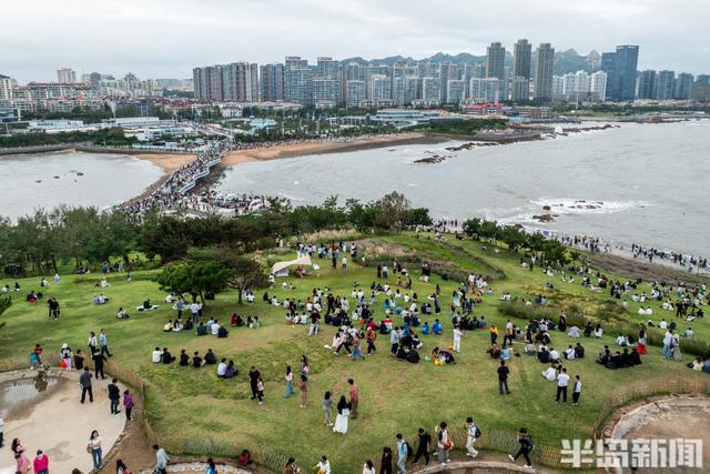 浪漫小麦岛，假期“流量”足！