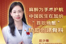 庄少惠：麻醉为手术护航，中国医生在加纳“首吃螃蟹”协助创建骨科图片