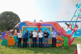 长沙“上新”亲子游好去处，咸嘉湖沙滩游乐园今日开业图片