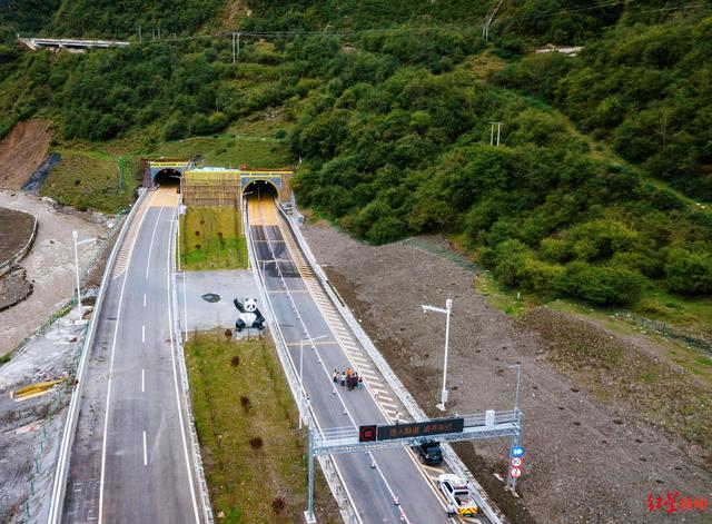 穿越97公里大熊猫国家公园 四川首条全国绿色公路典型藏着哪些“绿色密码”
