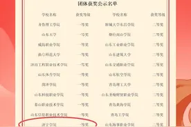 济宁学院国旗护卫队在山东省大学生国旗护卫队现场展示活动中获一等奖图片