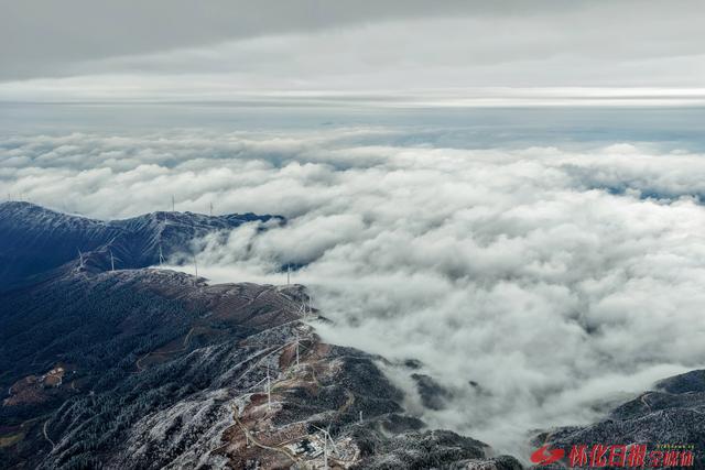 图说 | 赴西晃山之约，看雾凇云海共舞