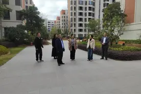 福建深沪湾海底古森林遗迹自然保护区管理处走访挂钩住宅小区图片
