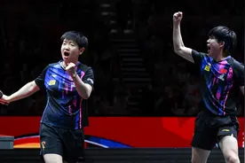 多哈世乒赛｜“莎头”永远值得信赖！豪取三连冠，王楚钦/孙颖莎就是最强混双图片