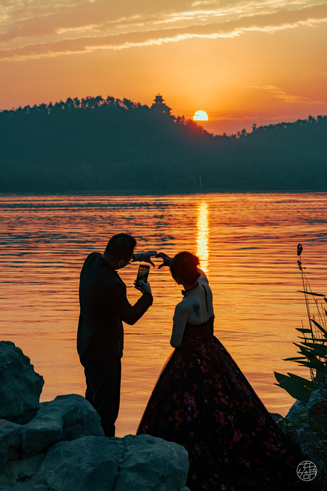 天晴了，去落雁过秋天！