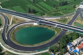 验收通过！这两条高速月底全线通车图片