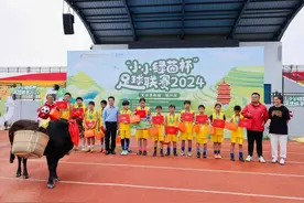 点亮乡村少年绿茵梦 阿里公益“小小绿茵杯”足球联赛在江西遂川启动图片