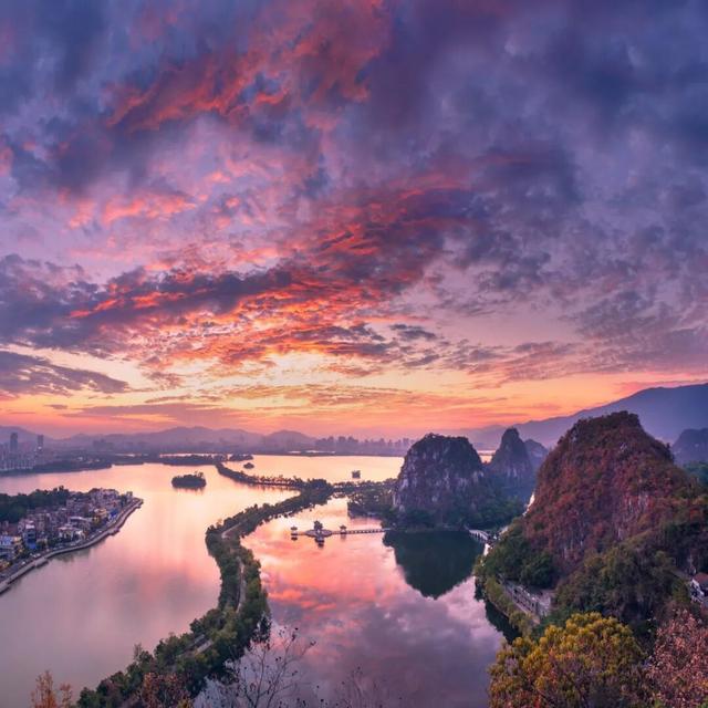 肇庆“天空之镜”太梦幻了！原来还有这样一段历史……