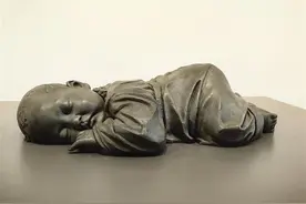 我国8位杰出雕塑艺术家作品齐聚金城 微缩版《大地之子》亮相甘肃简牍博物馆图片