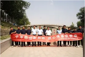 校长将思政课带到工地，山东交通职业学院共建思政育人“全课堂”图片