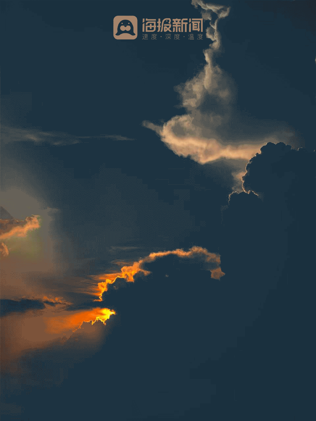 动图海报丨那就好好告别吧，在潍坊最后的秋景里！