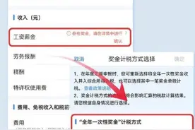 修改奖金计税方式可能多退税图片