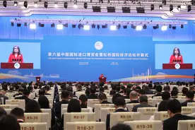 专访：进博会是促进国际贸易的重要平台——访联合国贸发会议秘书长蕾韦卡·格林斯潘图片