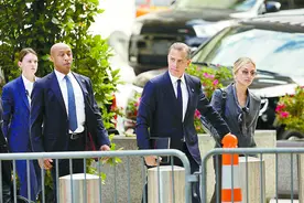 拜登之子面临涉枪重罪指控，美国首次出现在任总统子女受审判图片