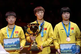 乒乓球亚洲杯：王曼昱胜孙颖莎 女单夺冠图片