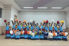 沣东九小啦啦操社团：炫我风采 逐梦未来图片