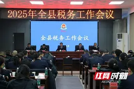 南县税务局召开2025年税务工作会议图片