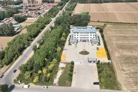 武城：派出所“变身”晒粮场  守护群众的“粮袋子”图片