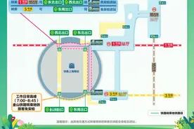 明天起，地铁上海南站将试点“铁路换地铁免二次安检”！详细换乘攻略来了→图片