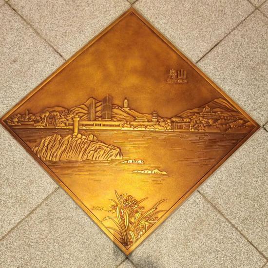 荟萃长三角地标和美景 方厅水院廊桥地刻已亮相