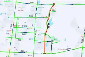 6月20日起，烟台胜利南路大修施工图片