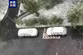 俄罗斯莫斯科出现罕见春季降雪 大幅降温图片
