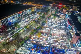 最近，河北石家庄这个夜市火爆出圈！图片