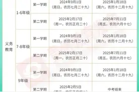 贵州省2024-2025学年中小学开学放假时间安排出炉图片
