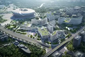 床位＋1500！华中科技大学同济医学院附属协和医院重庆医院预计明年完工图片
