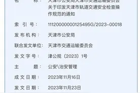 乘地铁轻轨禁、限带这些物品！天津发布安检新规！月底实施！图片