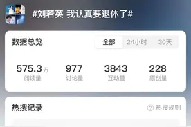 55岁就要没有“后来”？刘若英工作室回应图片