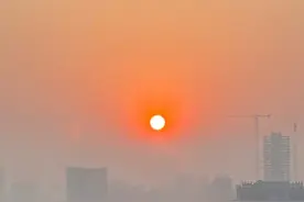 出太阳了！成都的太阳太给面子了图片