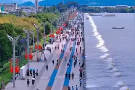 有一种叫云南的生活｜海鸥还没来，但昆明海埂大坝依然是游客必到“打卡点”图片