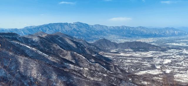 西山晴雪，美不胜收