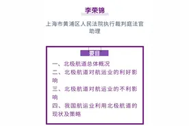 李荣锦｜我国参与北极航道开发利用面临的挑战及对策图片