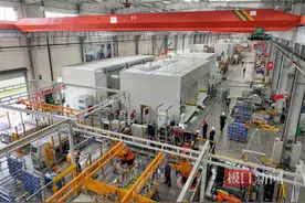 华工科技新能源汽车电池托盘智能产线即将出口欧盟图片