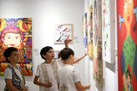 歌、舞、画：中外少儿献上艺术盛典图片