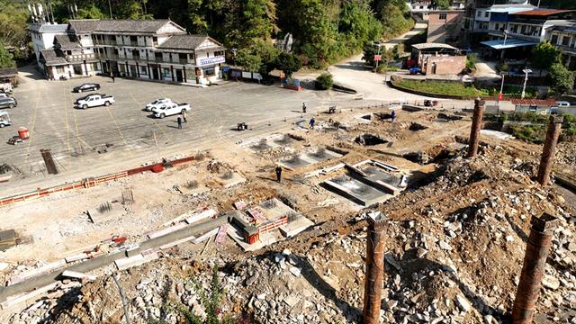 贵州平塘大峡谷漂流暨掌布景区提升项目建设稳步推进